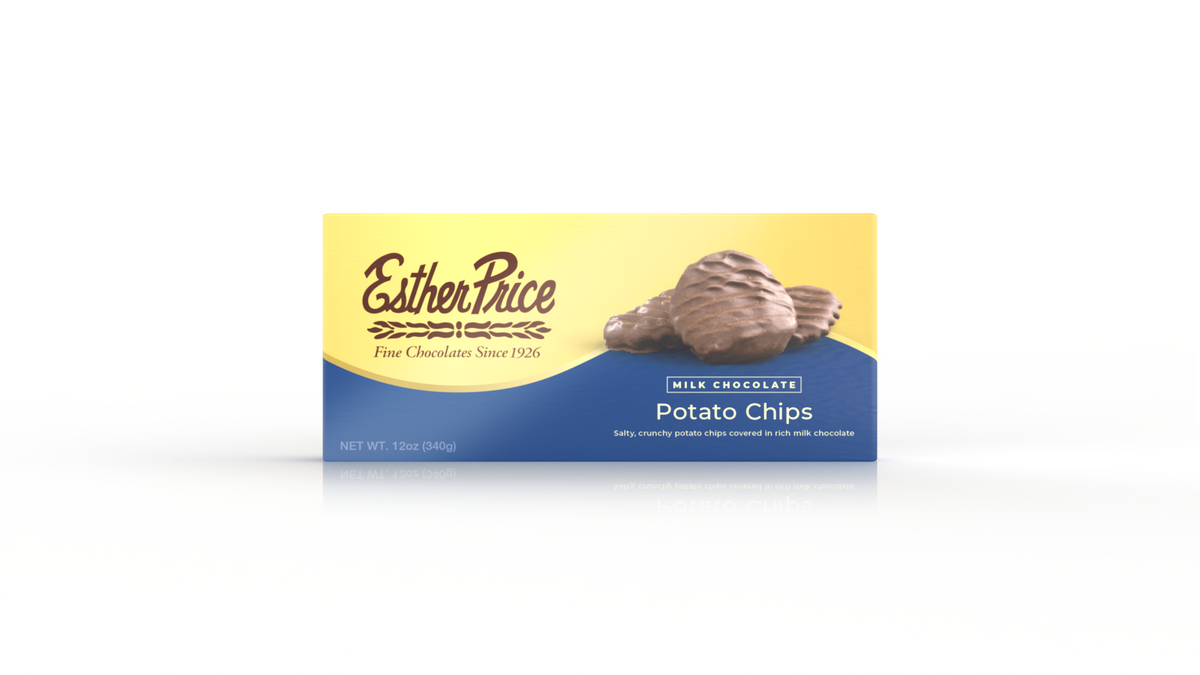 Chocolate Covered Potato Chips Milk Esther Price Candies