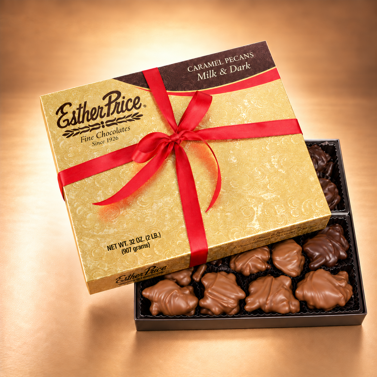 
                  
                    CARAMEL PECANS - MILK & DARK
                  
                