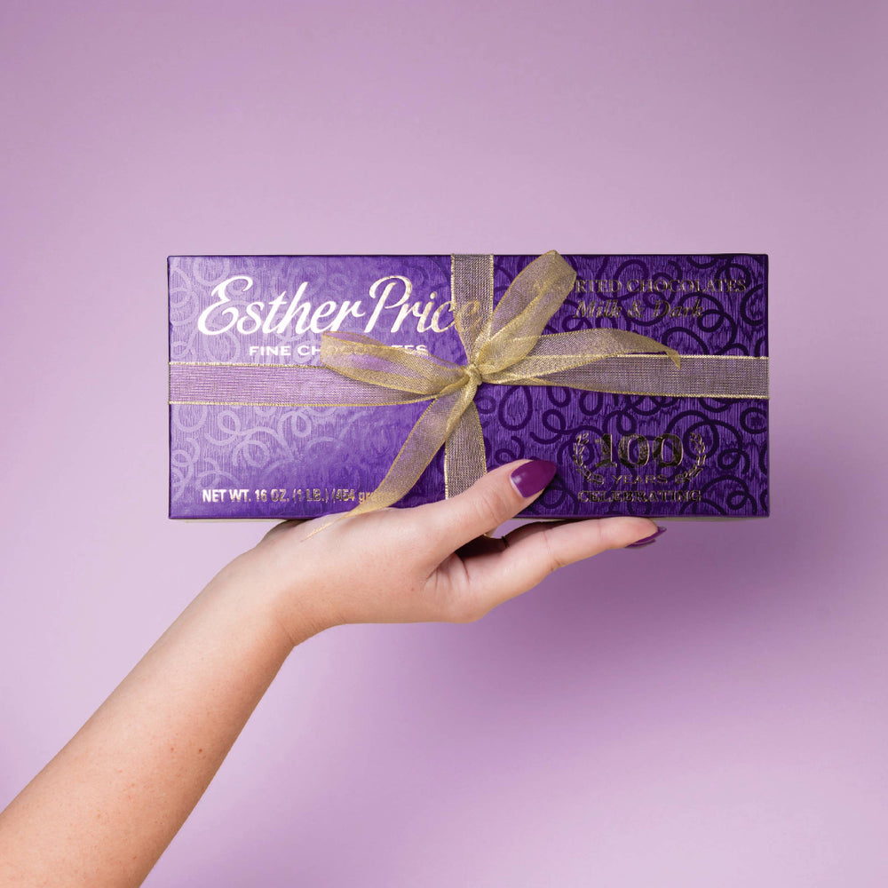 Assorted Chocolates - 100 Year Box - Milk & Dark – Esther Price