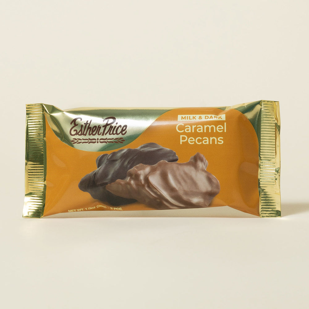 Bite-Size Caramel Pecans