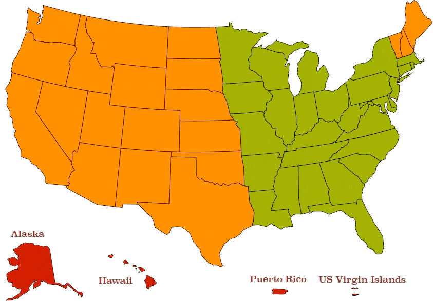 Shipping Map Esther Price