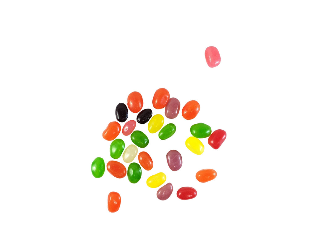 8oz Assorted Fruit Jelly Beans - 8OZ FRUIT JELLY BEANS - Esther Price Candies