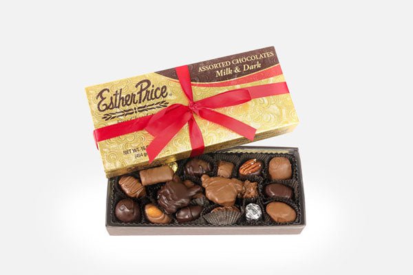 Assorted Chocolates - Milk & Dark - 16M - Esther Price Candies