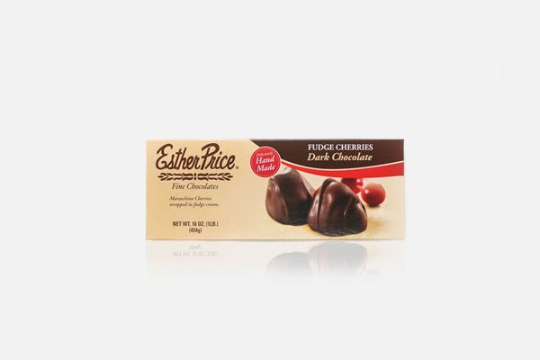 Chocolate Covered Cherries - Dark - Fudge - 16DFCH - Esther Price Candies