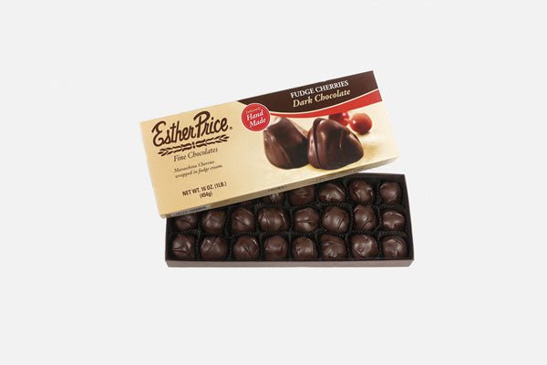 
                  
                    Chocolate Covered Cherries - Dark - Fudge - 16DFCH - Esther Price Candies
                  
                