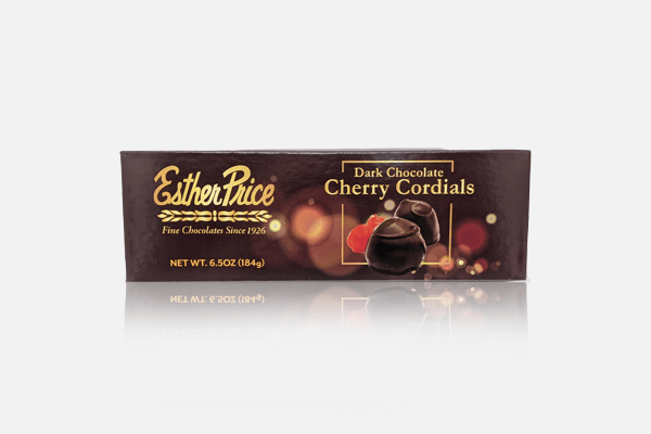 
                  
                    Chocolate Covered Cherries - Dark - Traditional - 6.5OZ DK CORD CHERRI - Esther Price Candies
                  
                