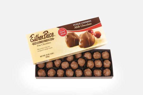 
                  
                    Chocolate Covered Cherries - Milk - Fudge - 16LFCH - Esther Price Candies
                  
                