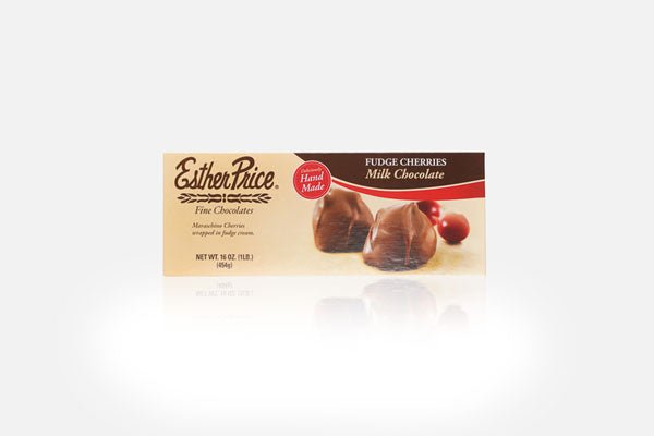 Chocolate Covered Cherries - Milk - Fudge - 16LFCH - Esther Price Candies