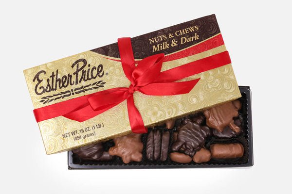 Nuts & Chews - Milk & Dark - 16MNC - Esther Price Candies