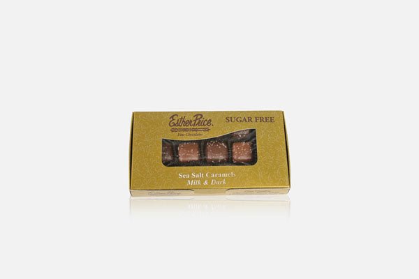 Sugar-Free Sea Salt Caramels - Mixed - SF8SSC - Esther Price Candies